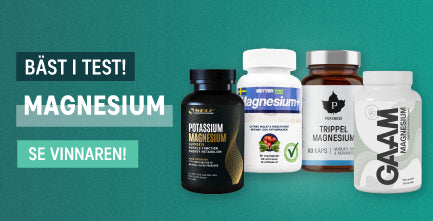 Magnesium bäst i test 2025: Vi jämför 4 populära sorter