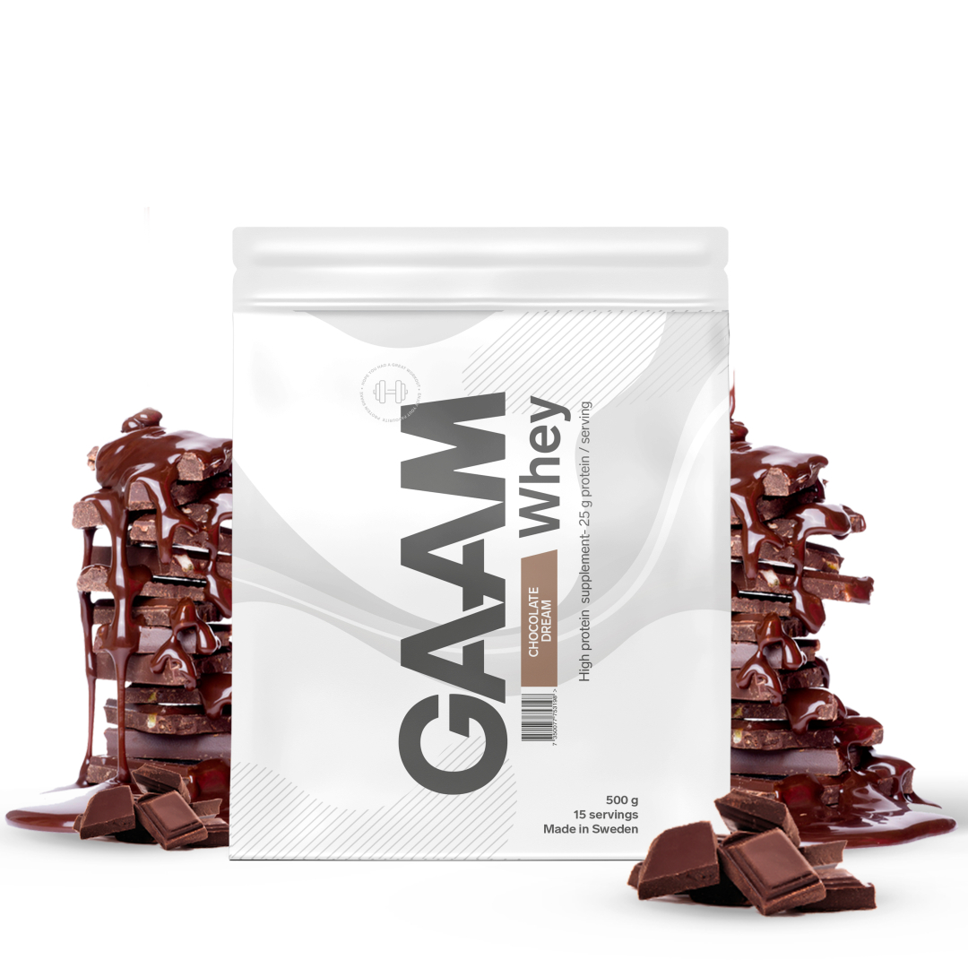 GAAM Whey Proteiinijauhe 500 g