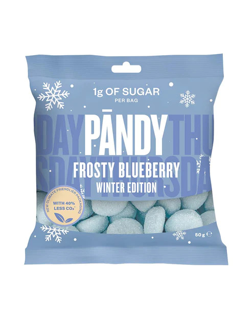 Pändy Candy Winter Edition 50 g Frosty Blueberry SUPER DEAL