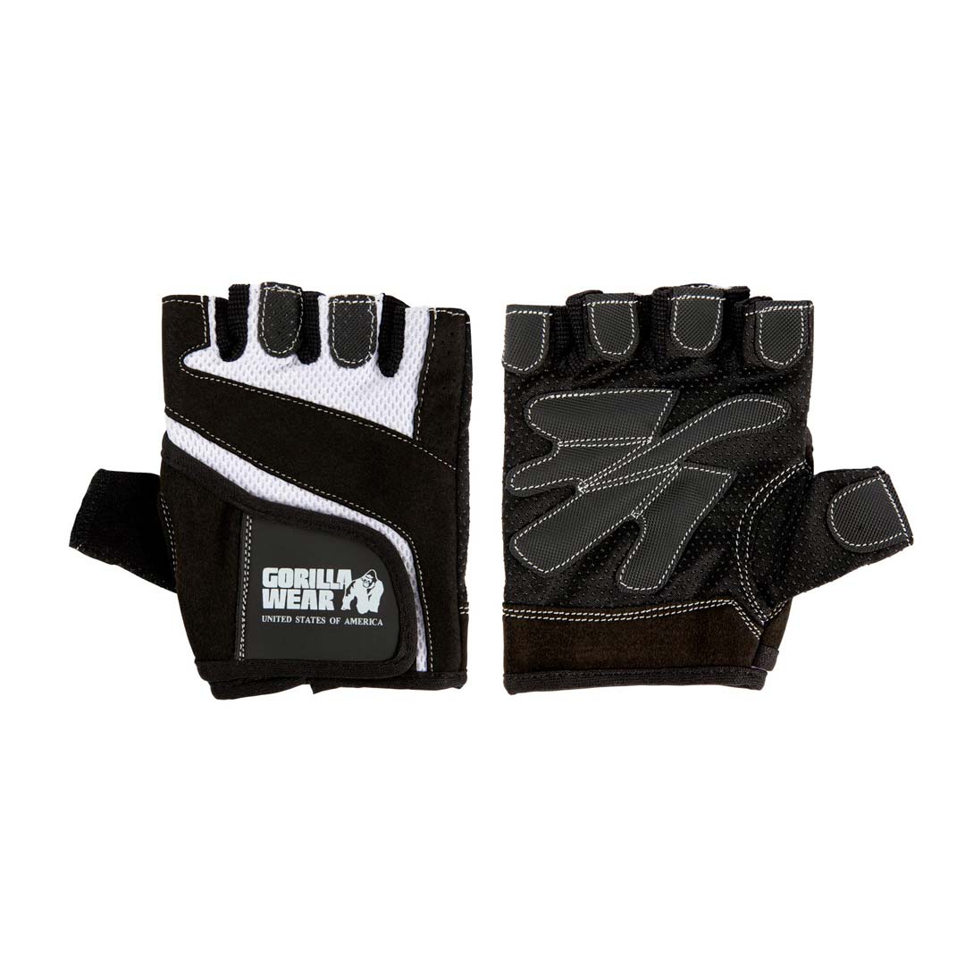 Gorilla Wear Womens Fitness Gloves Black/White