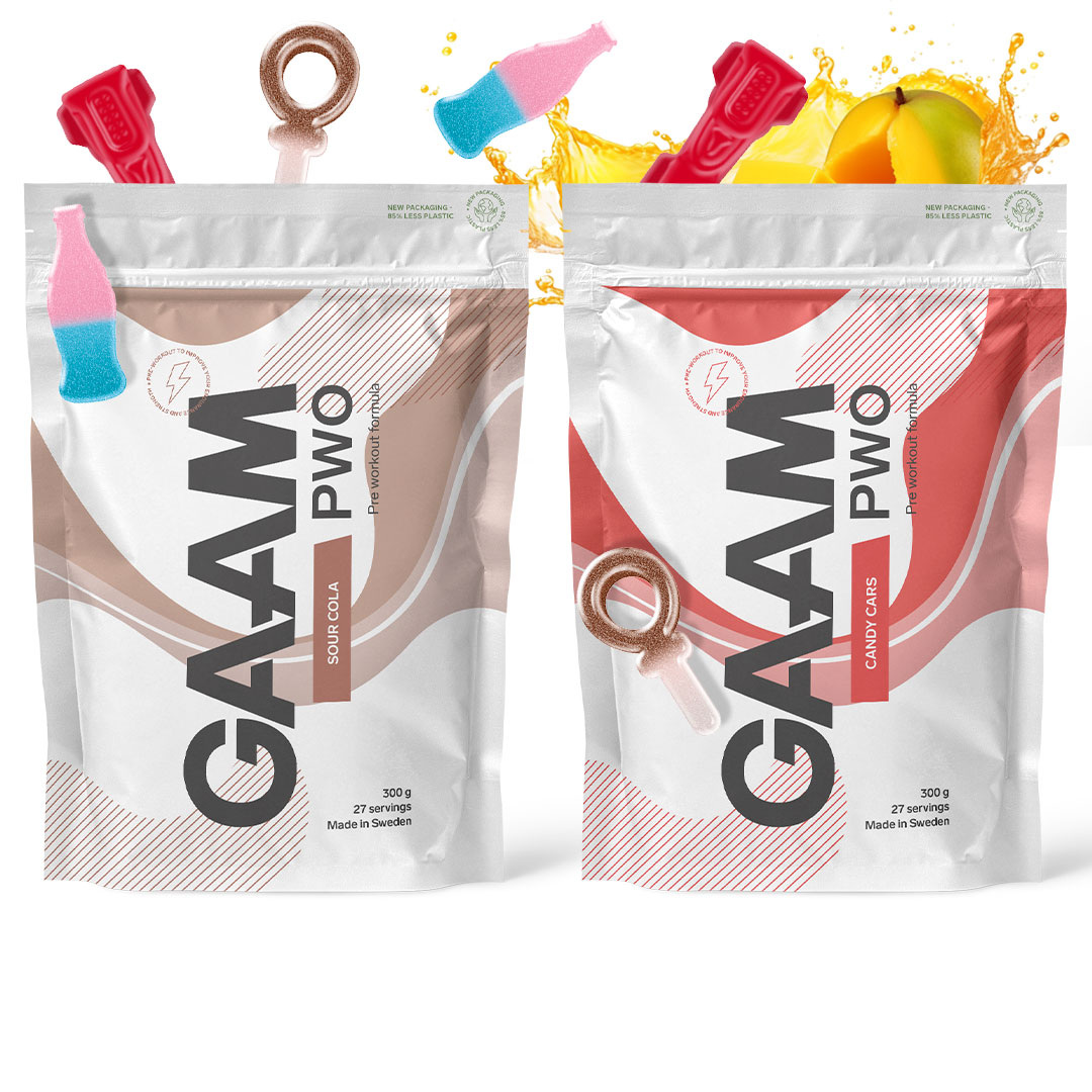 2 x GAAM PWO 300 g