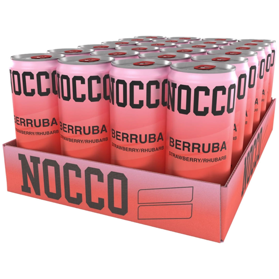 24 x NOCCO BCAA 330 ml Berruba SUPER DEAL