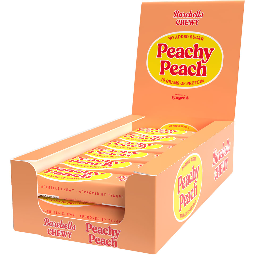 18 x Barebells Chewy 40 g Peachy Peach