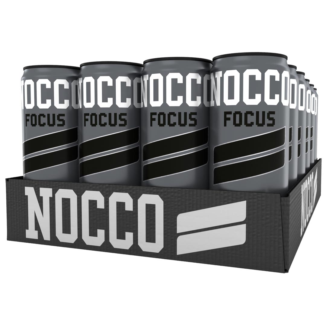 24 x NOCCO Focus 330 ml Ramonade