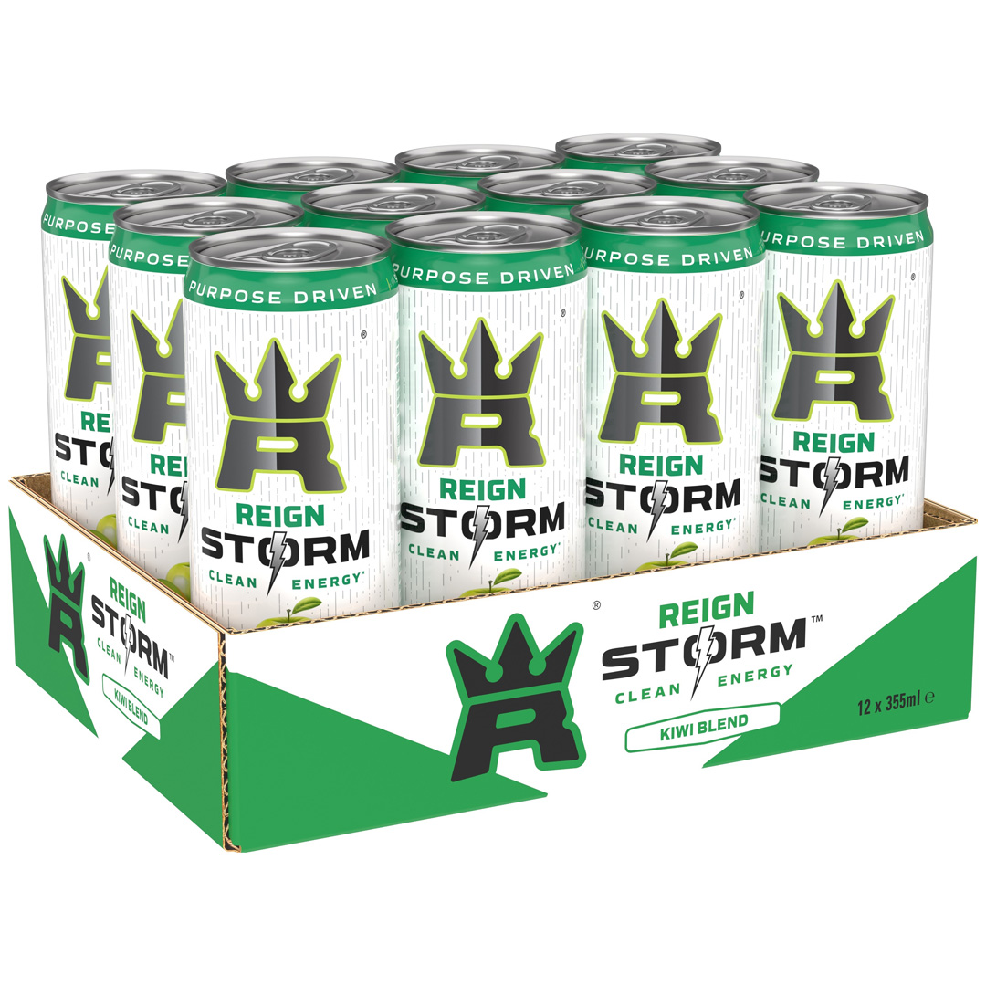 12 x Reign Storm Energy 355 ml