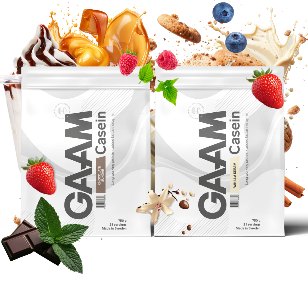 2 x GAAM Casein Kaseinprotein 750 g