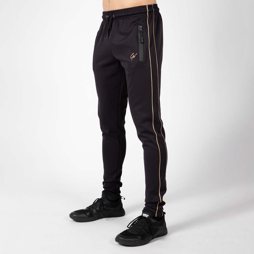 Gorilla Wear Wenden Track Pants Black/Gold