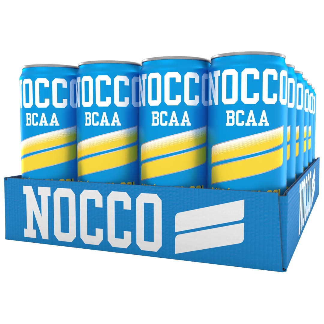 24 x NOCCO BCAA 330 ml Limón del Sol