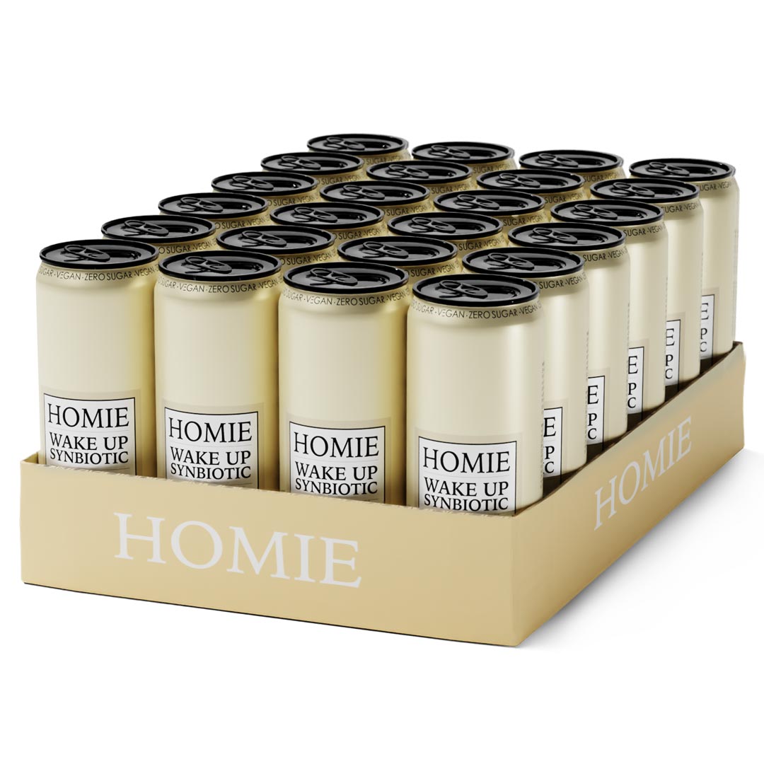 24 x Homie Wake Up Synbiotic 330 ml