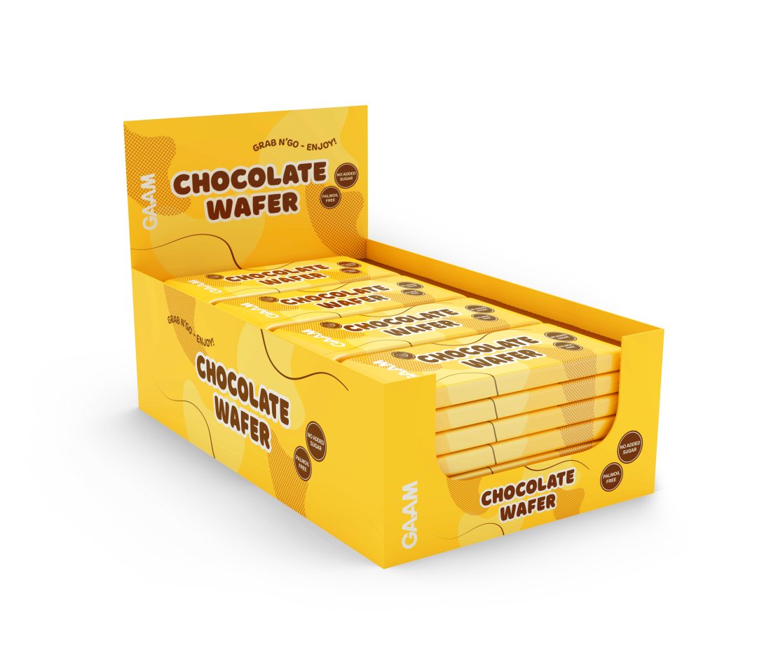 28 x GAAM Chocolate Wafer 50 g