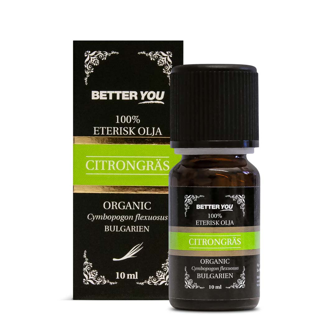 Better You Citrongräsolja EKO Eterisk 10 ml