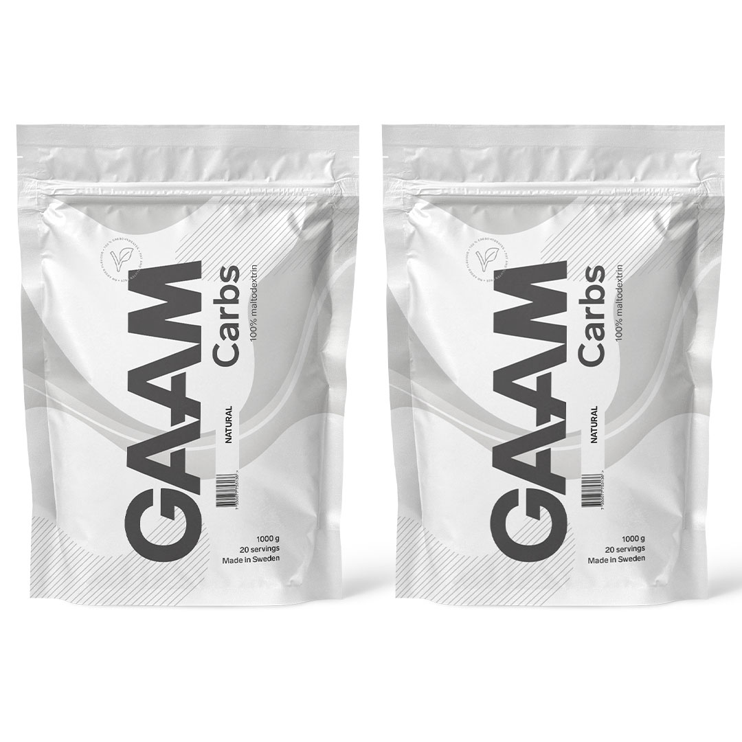2 x GAAM Carbs - 100% Maltodextrin 1 kg