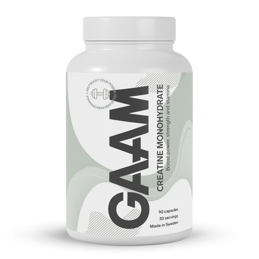 GAAM Creatine Monohydrate Kreatiini 90 caps