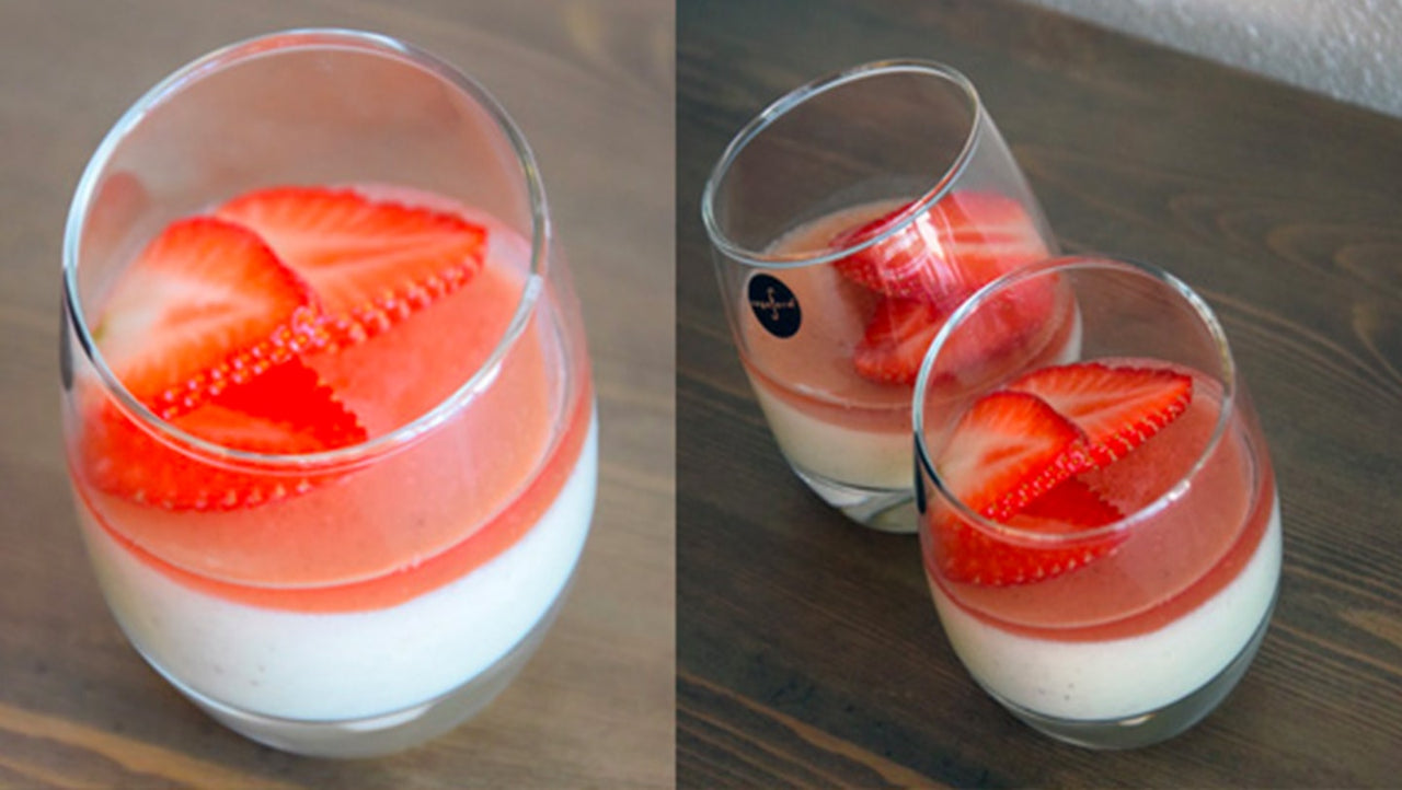God & nyttig pannacotta med protein