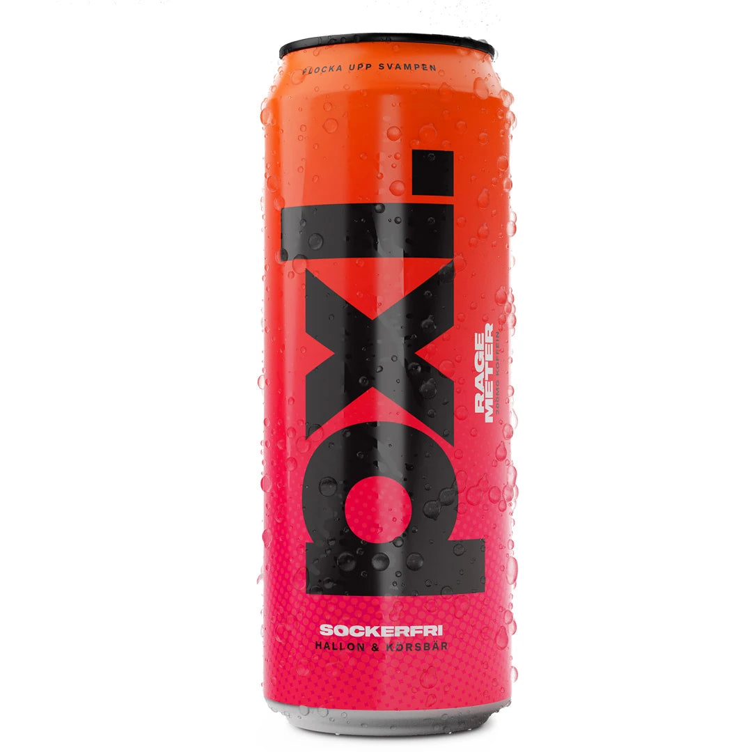 PXL Energy Final Fantasy 500 ml oranssi-vaaleanpunaisessa tölkissä vesipisaroilla, makuna Rage Meter., kuva 4/7