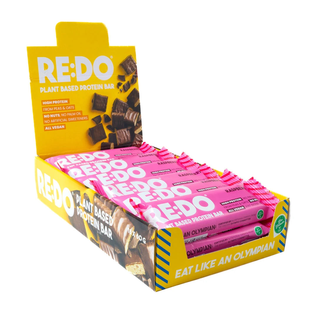 18 x REDO Bar 60 g Raspberry Rules SUPER DEAL, kuva 1/1