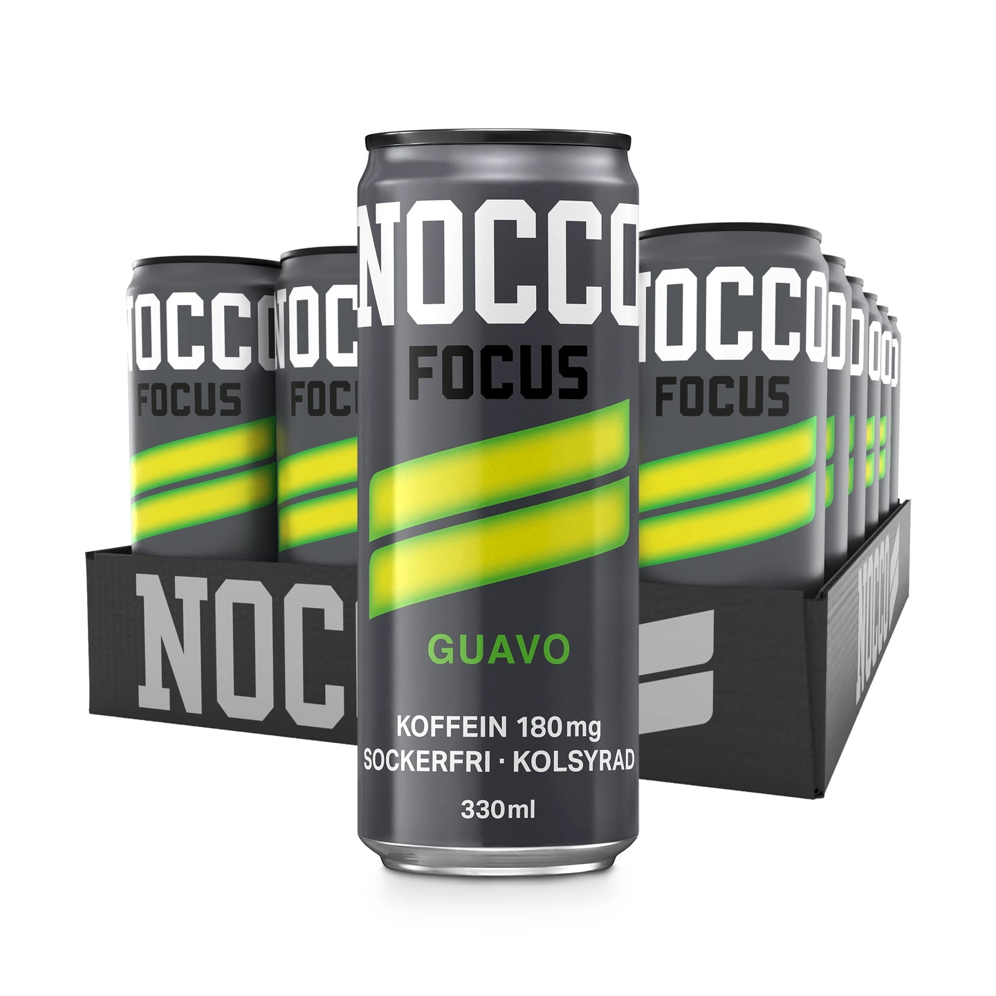 24 x NOCCO FOCUS 330 ml Guavo, kuva 1/1