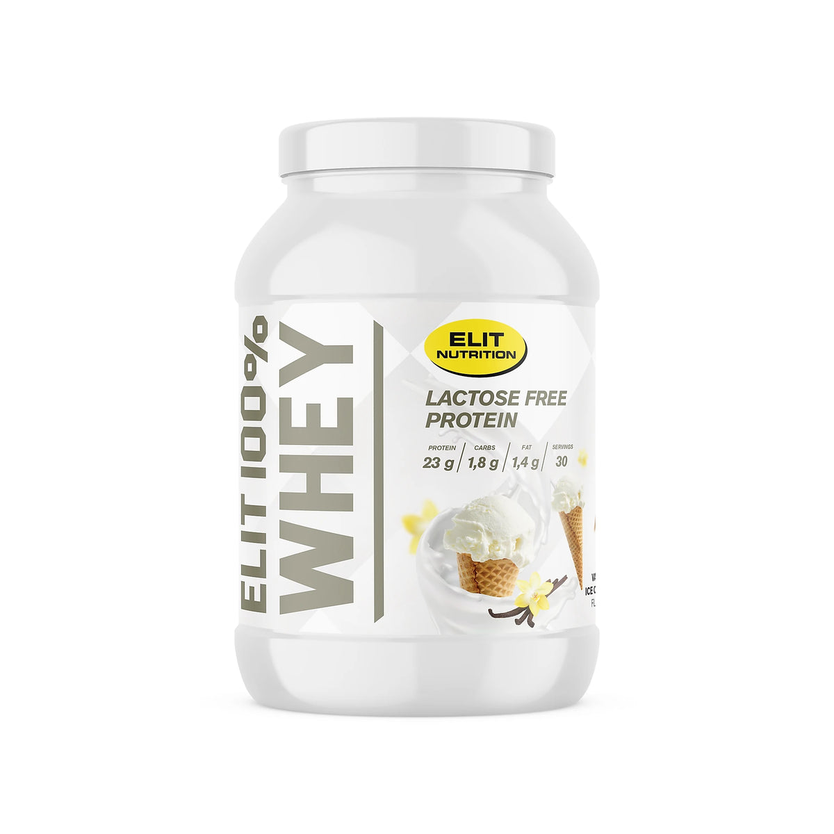 Elit Nutrition 100% Whey Laktoositon 900 g, kuva 2/3