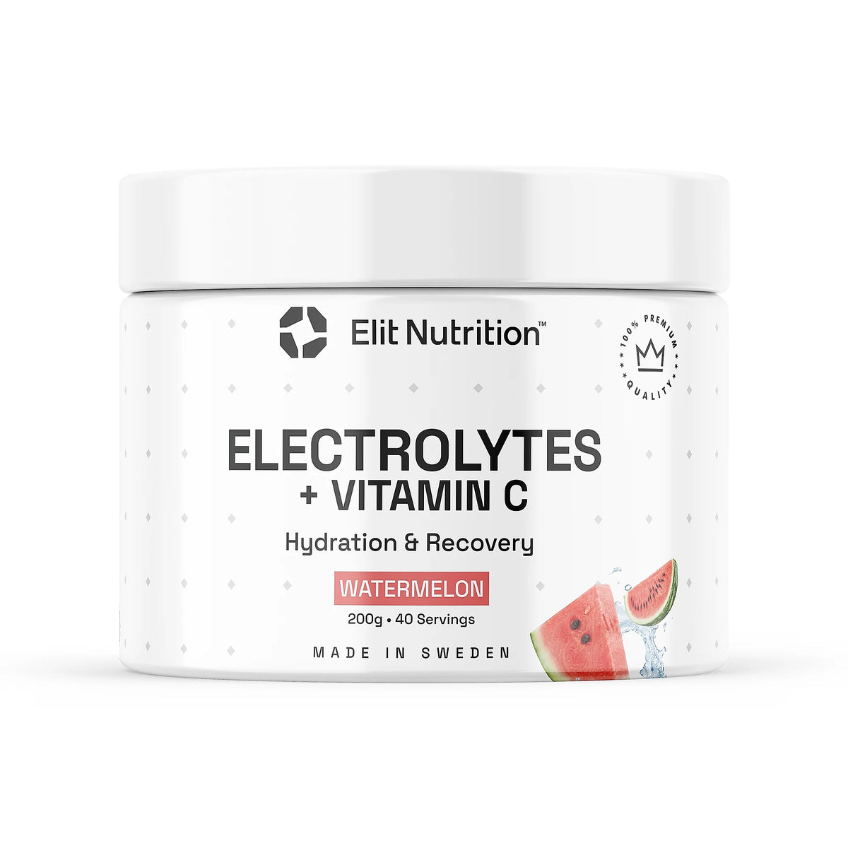 Elit Nutrition Electrolytes + Vitamin C 300 g, kuva 1/3