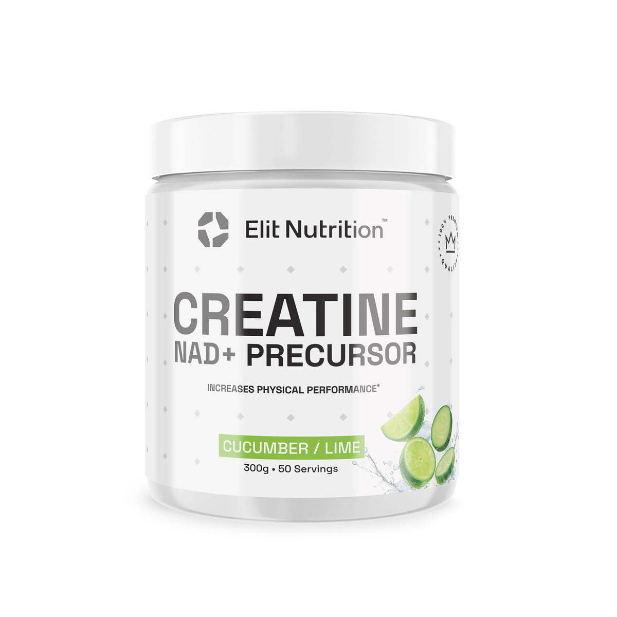Elit Nutrition Creatine + NAD 300 g, kuva 1/1