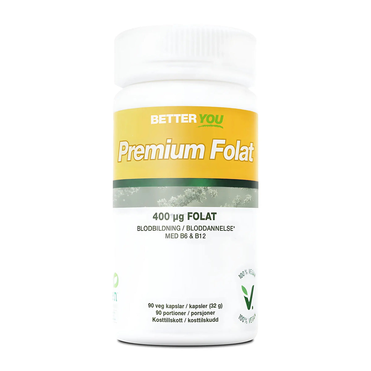 Better You Premium Folat 90 kapselia, kuva 1/1