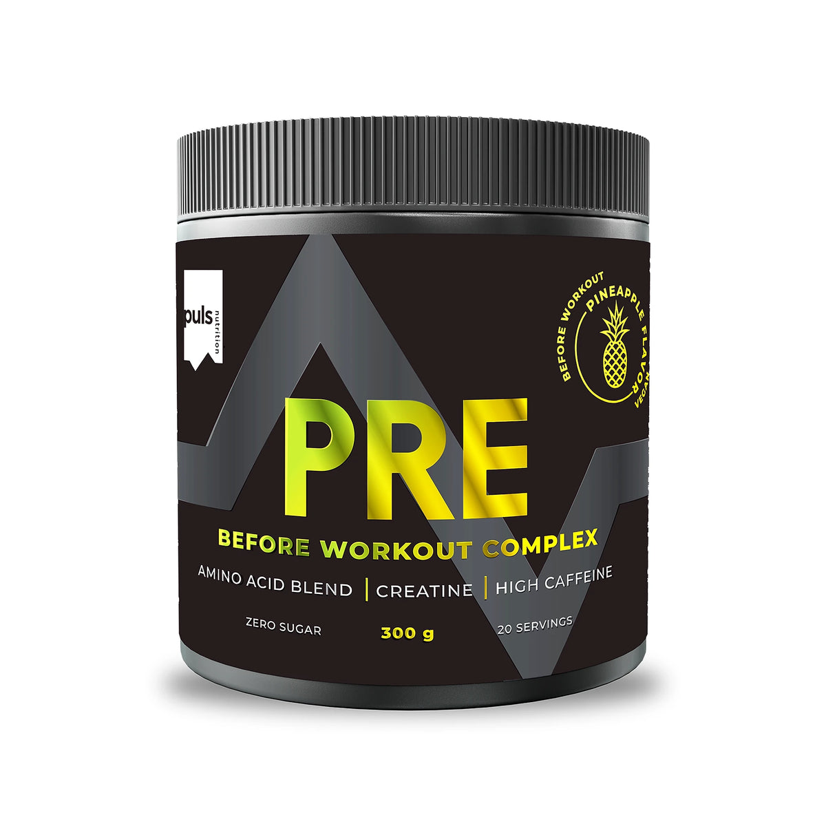 Puls Nutrition Pre Workout Amino Acid Powder 300 g, bild 2 av 6