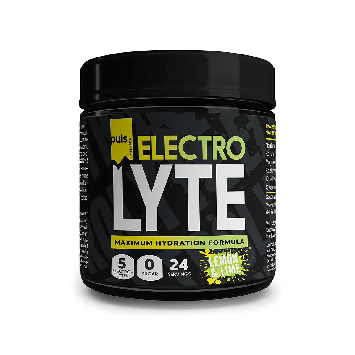 Puls Nutrition Electrolyte Powder 120 g, kuva 4/5