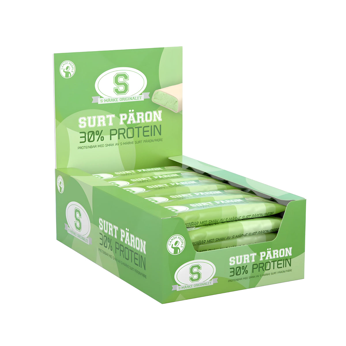 20 x S-märke proteiinipatukka 35 g Hapan päärynä, kuva 1/1