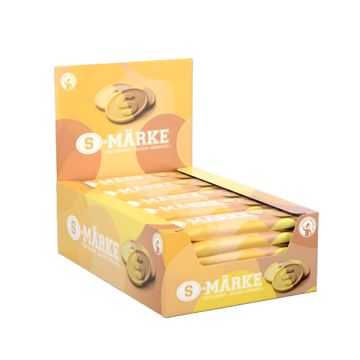 15 x S-märke-proteiinipatukka 40 g banaani &amp; karamelli, kuva 1/1