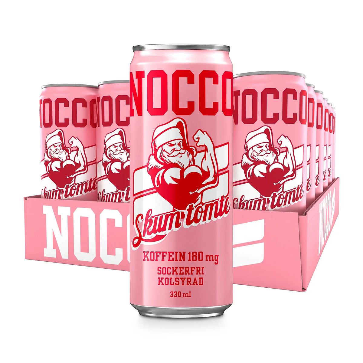 24 x NOCCO BCAA 330 ml Skumtomte