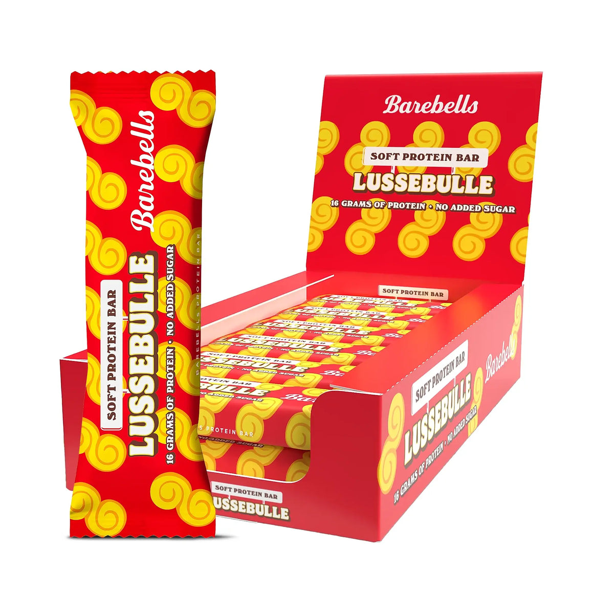 12 x Barebells Soft Protein Bar 55 g Lussebulle