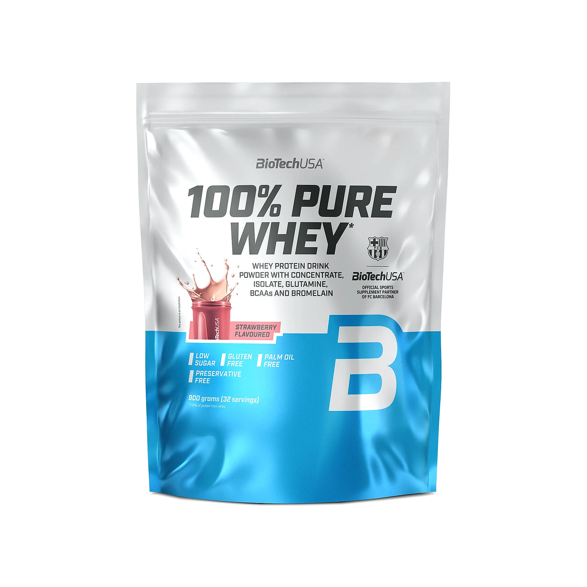 BioTechUSA 100% Pure Whey 900 g, kuva 8/12