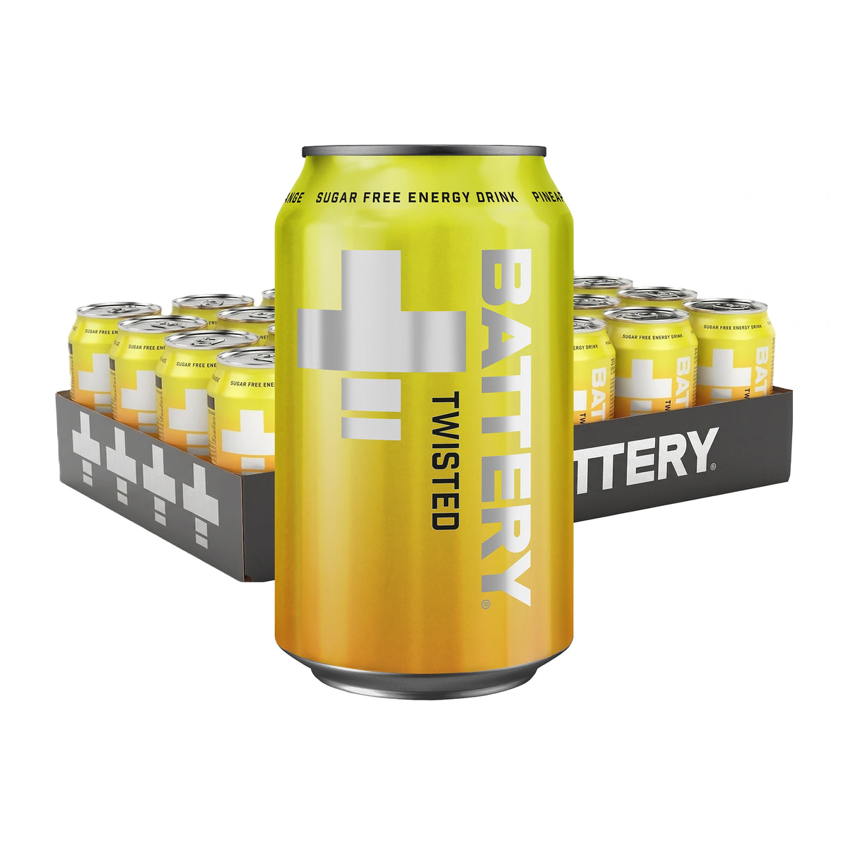 24 x Battery Energy Drink 330 ml Twisted Sugarfree, kuva 1/1