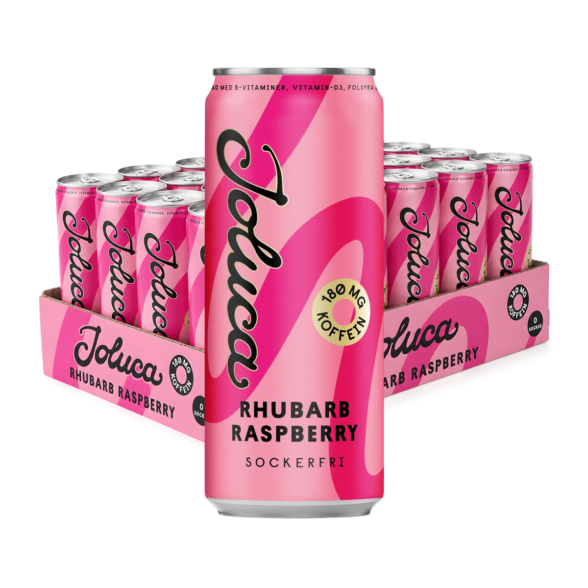 24 x Joluca 330 ml Rhubarb Raspberry, kuva 1/1