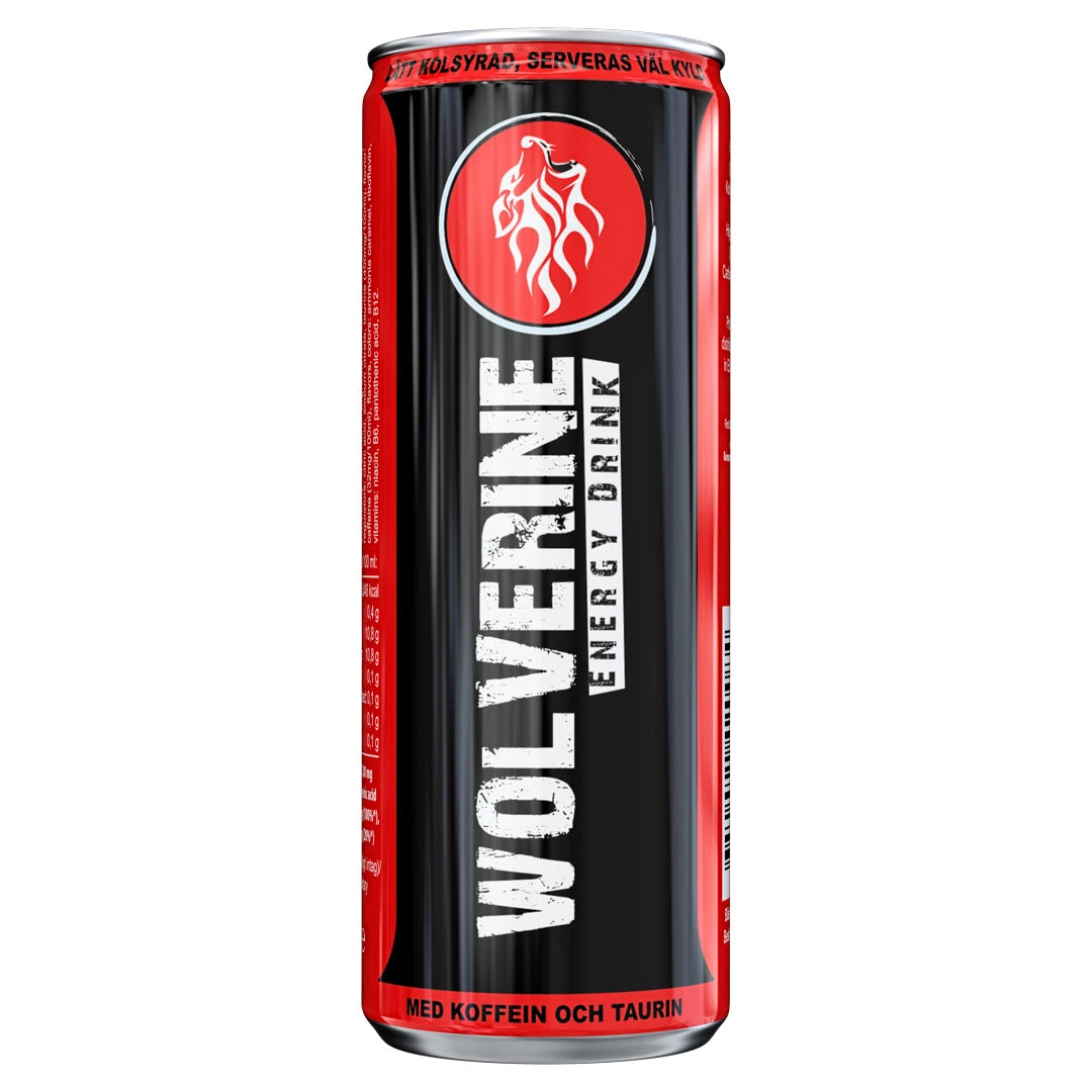Wolverine Energy Drink 250 ml, kuva 2/6