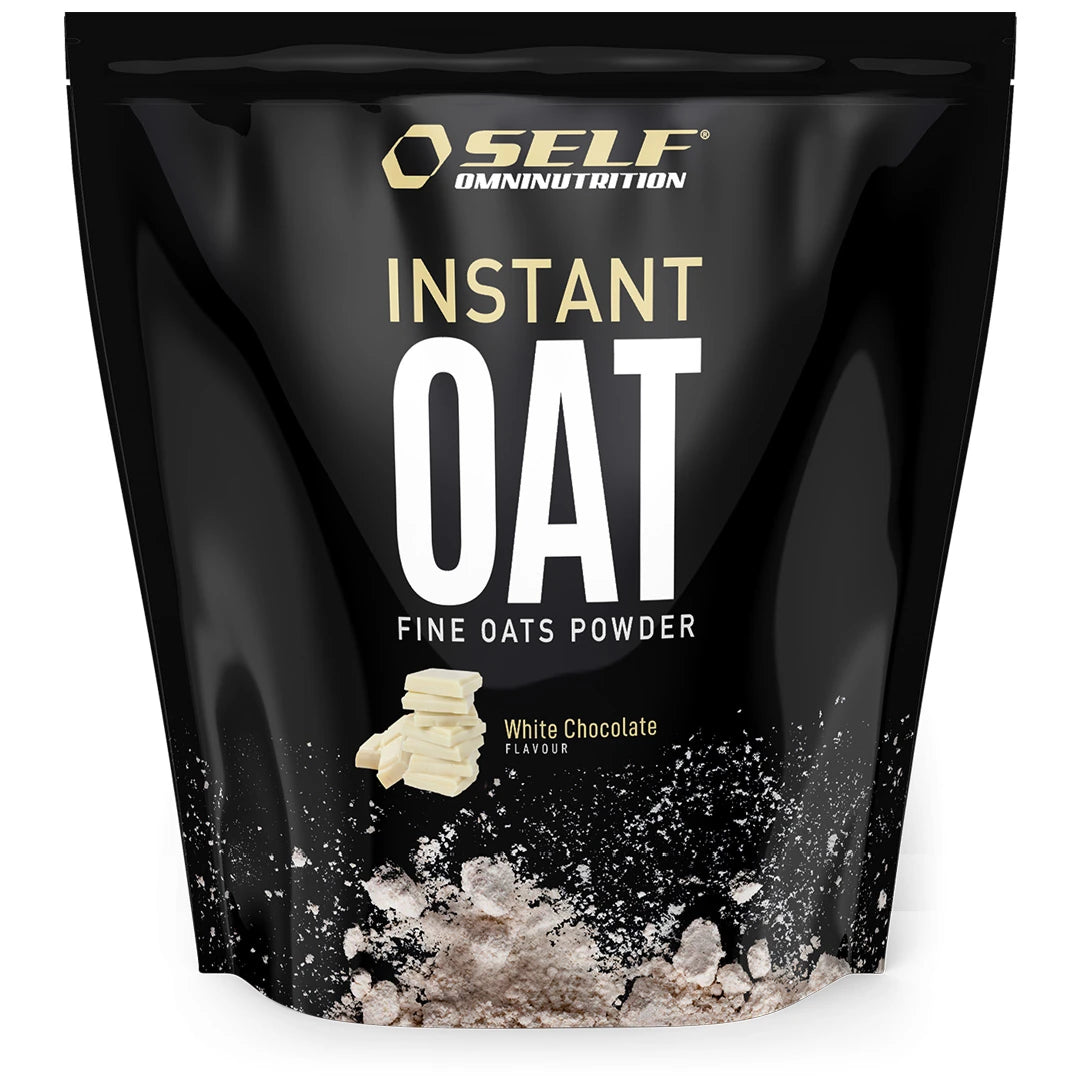 Self Omninutrition Instant Oat 1 kg -kaurajauho mustassa pussissa, makuna White Chocolate., kuva 4/14