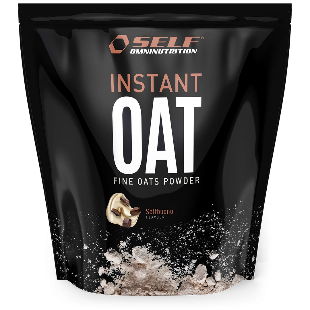 Self Omninutrition Instant Oat 1 kg -kaurajauhoa mustassa pussissa, makuna Selfbueno., kuva 5/14