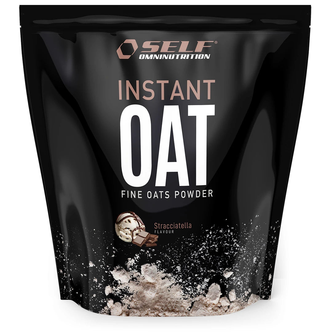Self Omninutrition Instant Oat 1 kg -kaurajauhoa mustassa pussissa, makuna Stracciatella., kuva 14/14