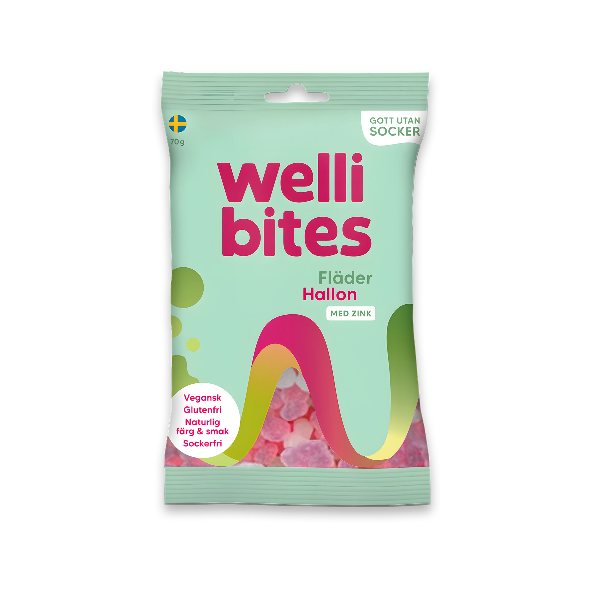 Wellibites Candy 70 g, kuva 1/12