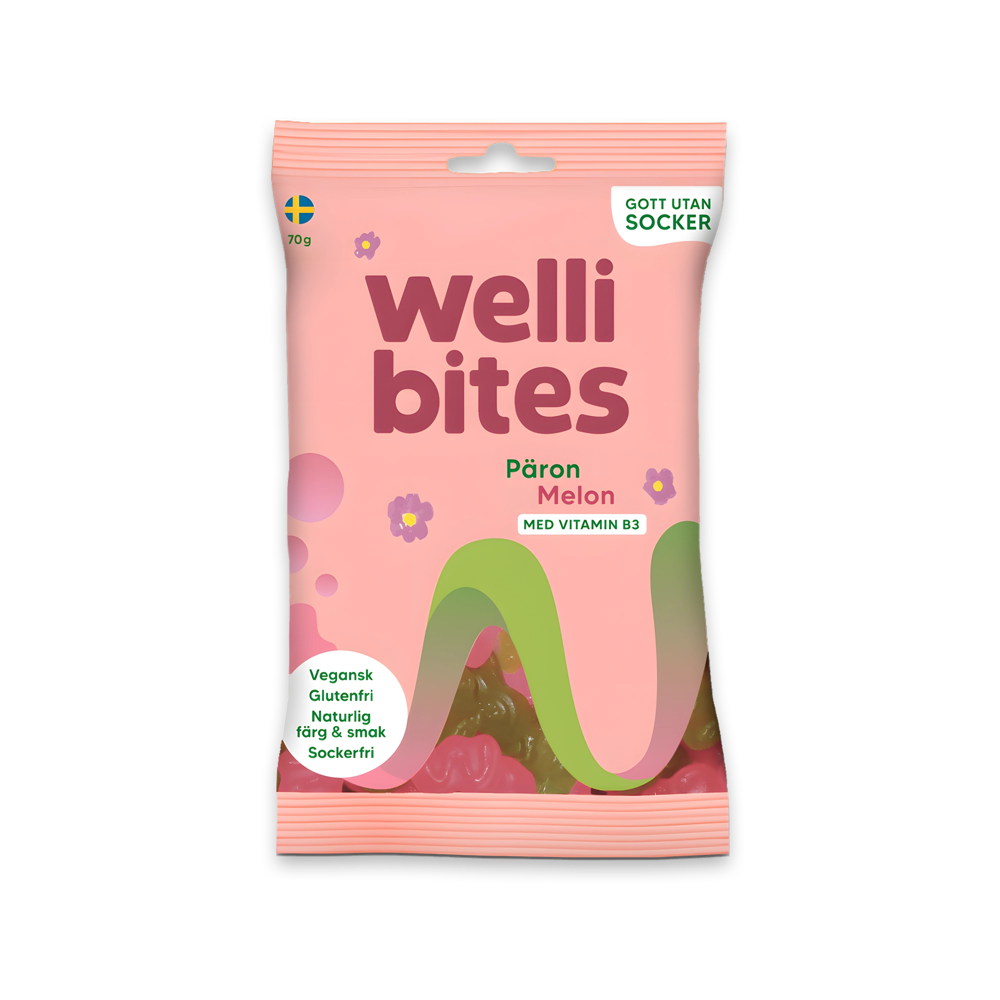 Wellibites Candy 70 g, kuva 3/12