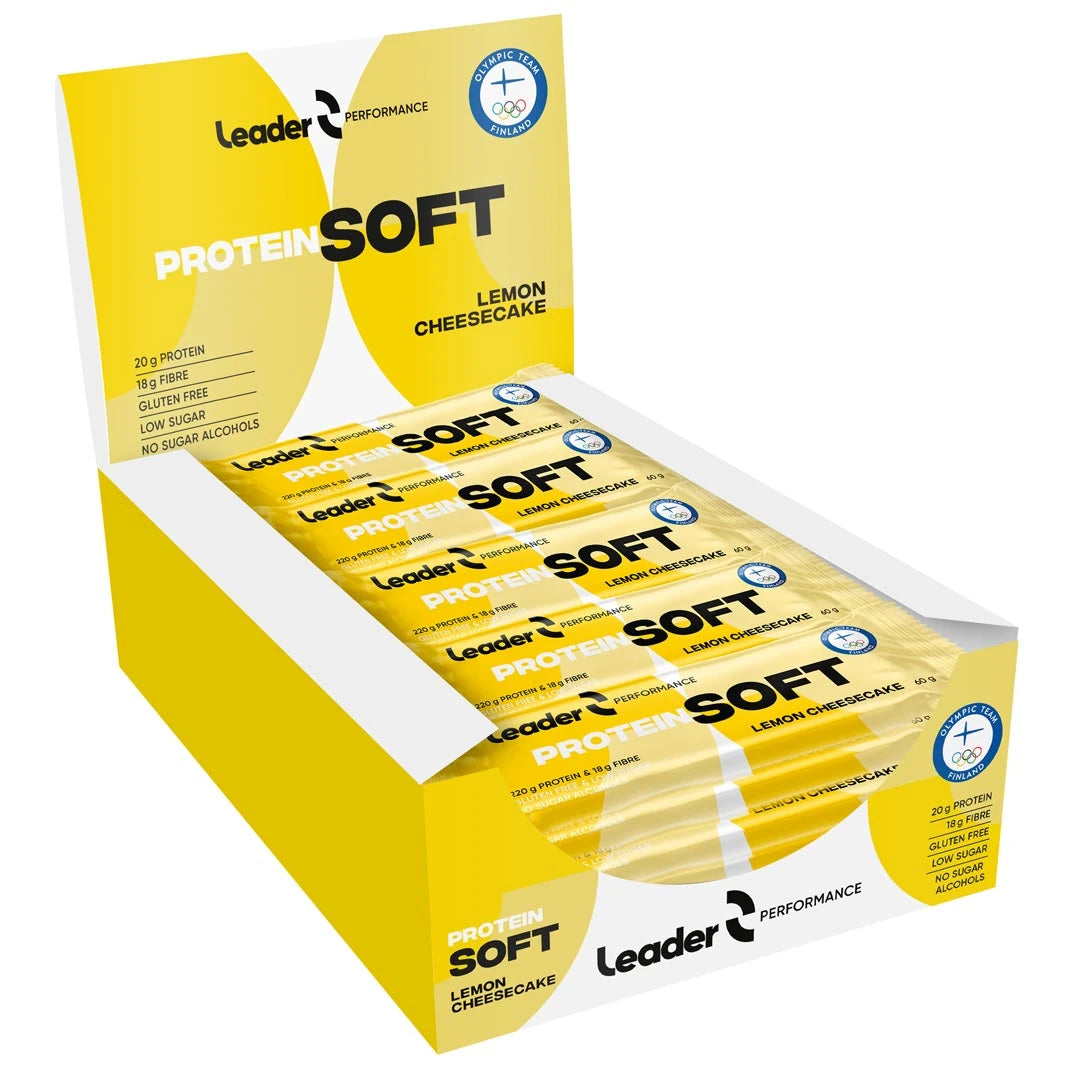 24 x Leader Performance SoftBar 60 g Mix-laatikko, kuva 1/1